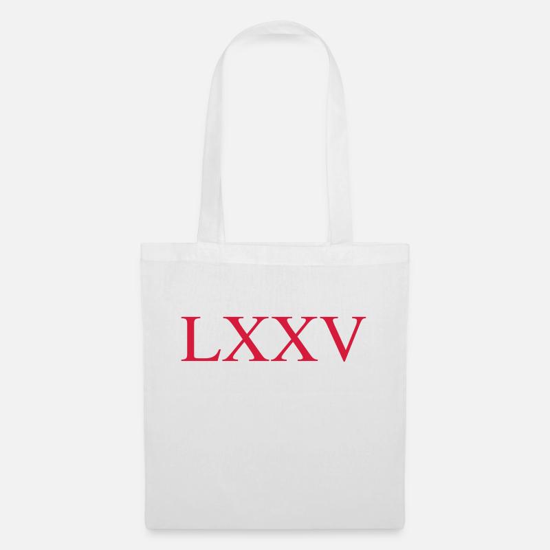75 - Tote Bag - white