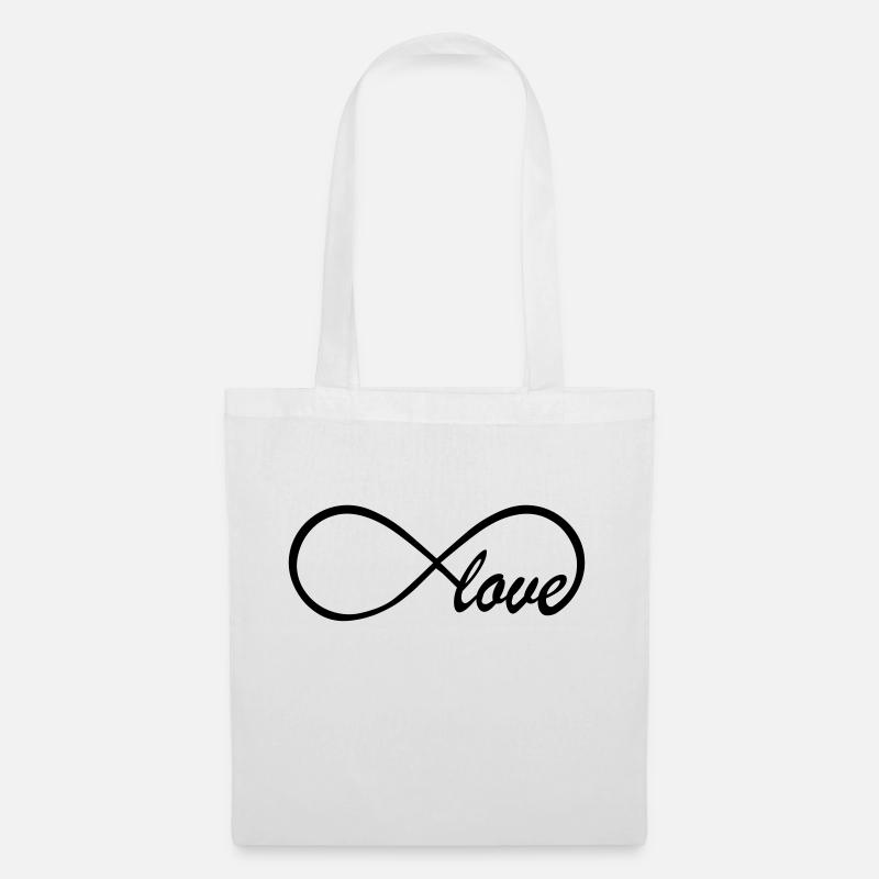 Love Infinity Swag - Stoffbeutel - Weiß