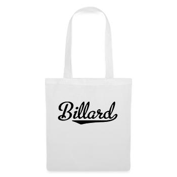 Billard - Stoffbeutel - Weiß - Vorne