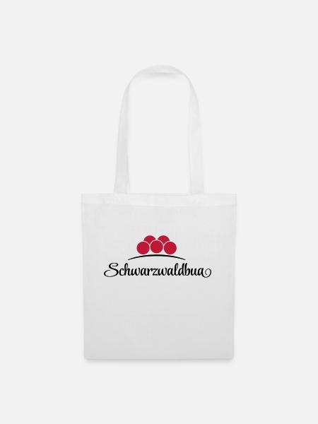 Schwarzwaldbua - Stoffbeutel - Weiß