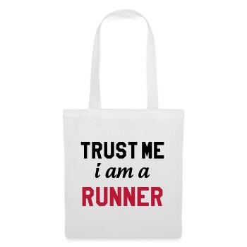 Running / Jogging / Run / Trail / Sport - Tote Bag - white - Front
