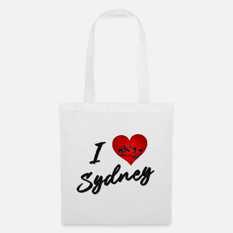 Sydney - Stoffbeutel - Weiß