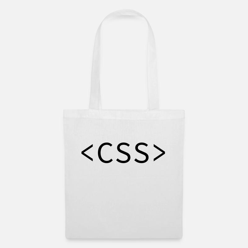 CSS - Sac en tissu - blanc
