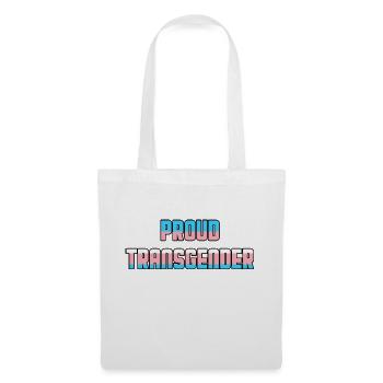 Proud Transgender LGBTQ CSD Gift Idea - Tote Bag - white - Front