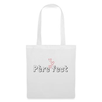 Père fect - Sac en tissu - blanc - Devant
