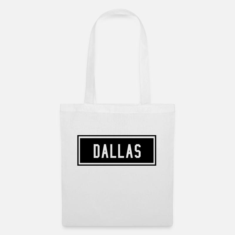 Dallas, Texas - Tote Bag - white