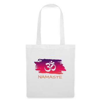 Yoga Namaste - Stoffbeutel - Weiß - Vorne