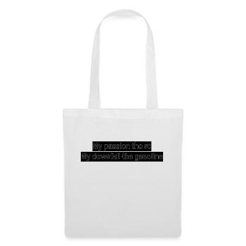 Ma faiblesse les voitures radiocommandées. - Sac en tissu - blanc - Devant