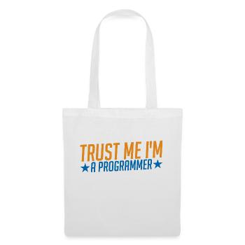 Trust Me I'm A Programmer 3 - Stoffbeutel - Weiß - Vorne