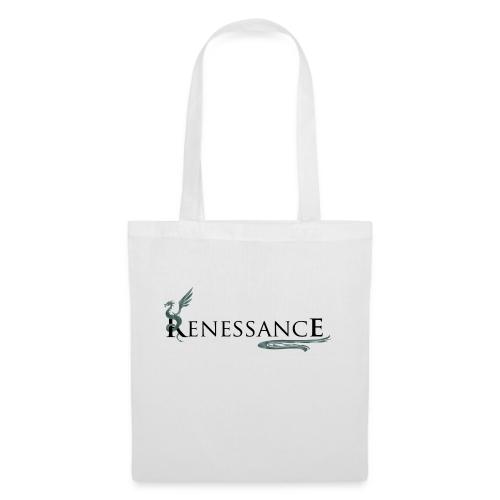 renessance logo schwarz - Stoffbeutel