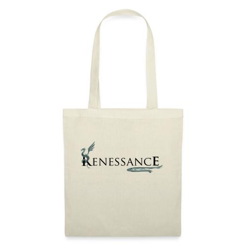 renessance logo schwarz - Stoffbeutel