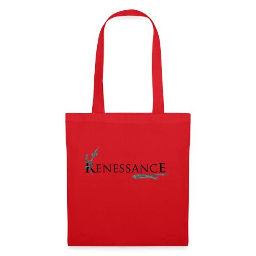 renessance logo schwarz - Stoffbeutel