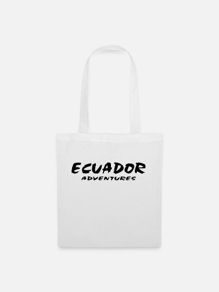 Ecuador - Stoffbeutel - Weiß