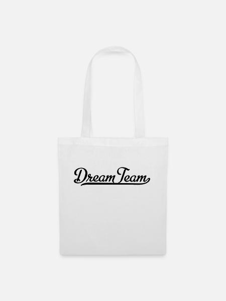 Dream Team - Stoffbeutel - Weiß