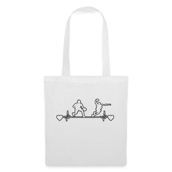 Basket-ball Équipe de basket-ball Basketteur - Sac en tissu - blanc - Devant