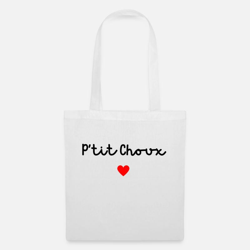 P’tit choux - Sac en tissu - blanc