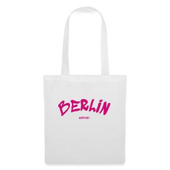 Berlin - Allemagne - Allemagne - Porte de Brandebourg - Sac en tissu - blanc - Devant