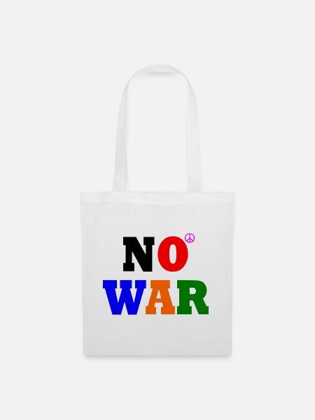 No war - Stoffbeutel - Weiß