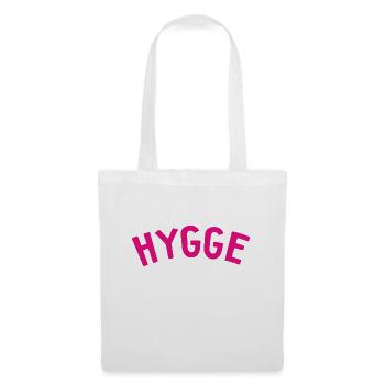 Hygge Style de vie scandinave - Sac en tissu - blanc - Devant