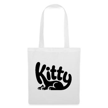 Kitty - Cute Pet Cat Design - Stoffbeutel - Weiß - Vorne