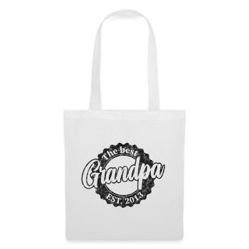 The Best Grandpa since 2013 - Stoffbeutel - Weiß - Vorne