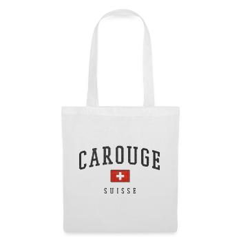 Carouge – Style suisse de Genève - Sac en tissu - blanc - Devant