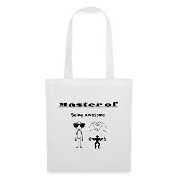 Maître de l’Être Génial - Sac en tissu - blanc - Devant