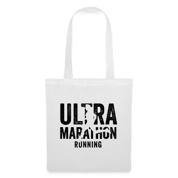 Ultramarathon - Sac en tissu - blanc - Devant