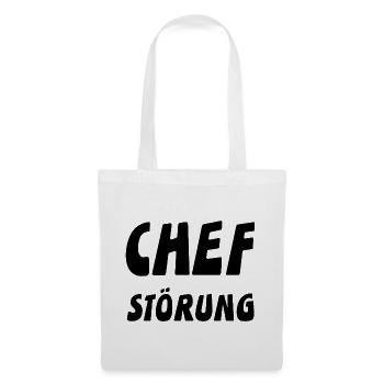 Chef - Stoffbeutel - Weiß - Vorne
