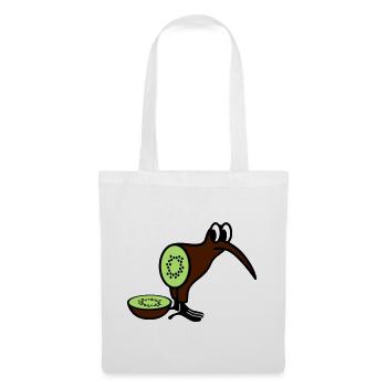 Kiwi - Sac en tissu - blanc - Devant