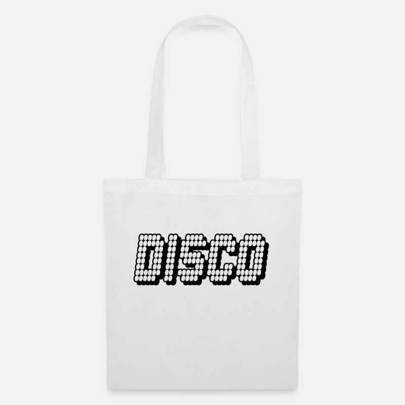 disco - Stoffbeutel - Weiß