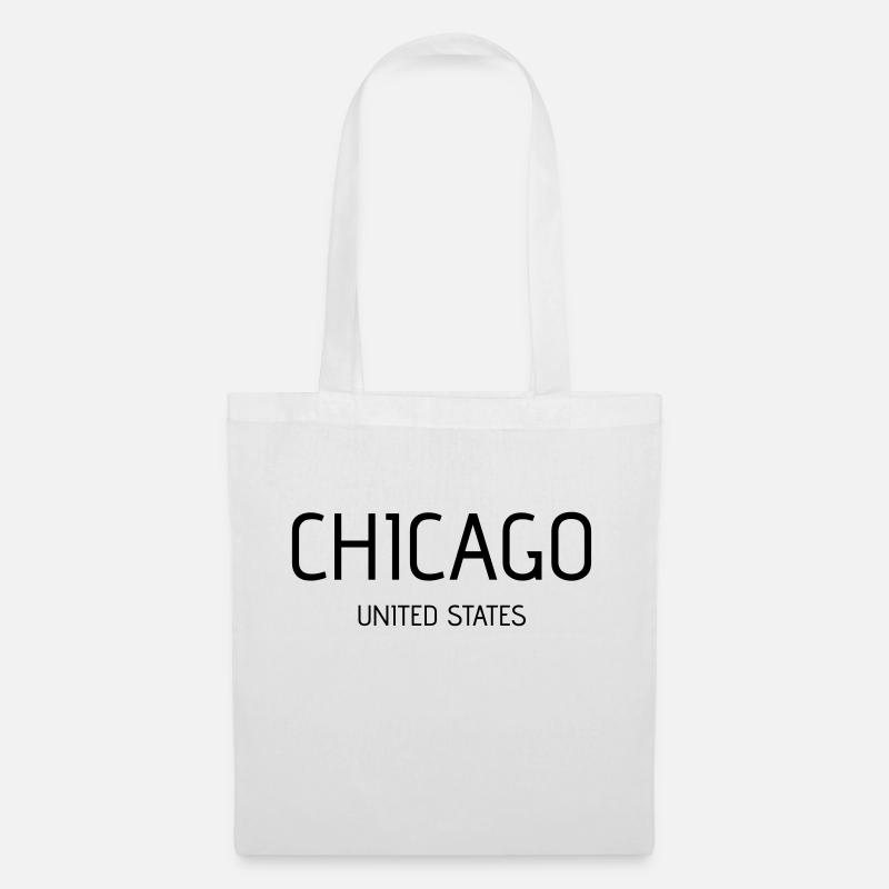 Chicago - Sac en tissu - blanc