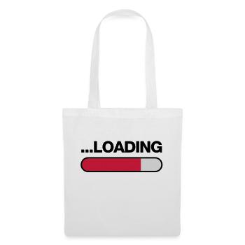 loading_f3 - Sac en tissu - blanc - Devant