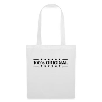 100% Original Star Logo Design - Tote Bag - white - Front