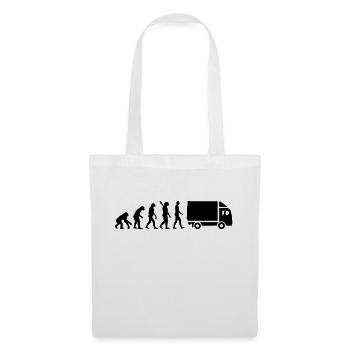 Evolution Camion - Sac en tissu - blanc - Devant