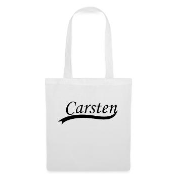 carsten - Stoffbeutel - Weiß - Vorne