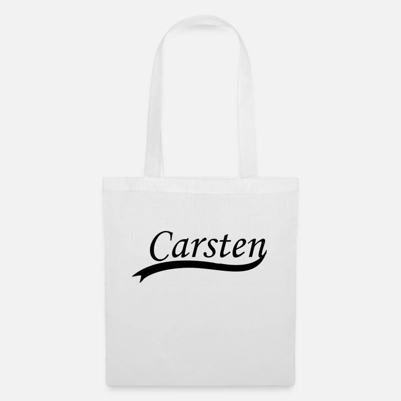 carsten - Stoffbeutel - Weiß