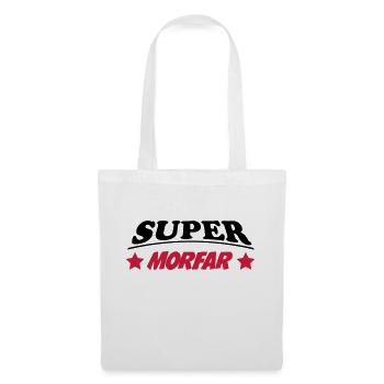 Super morfar 111 - Stoffbeutel - Weiß - Vorne