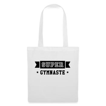 Gymnastique / Gym / Gymnaste / Fitness / GRS - Sac en tissu - blanc - Devant