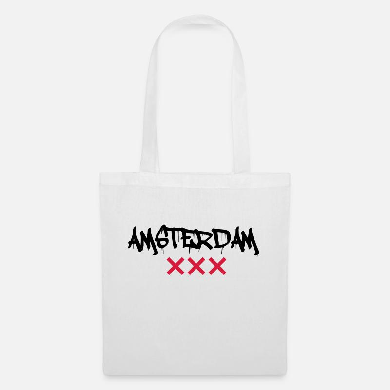 amsterdam - Tote Bag - white