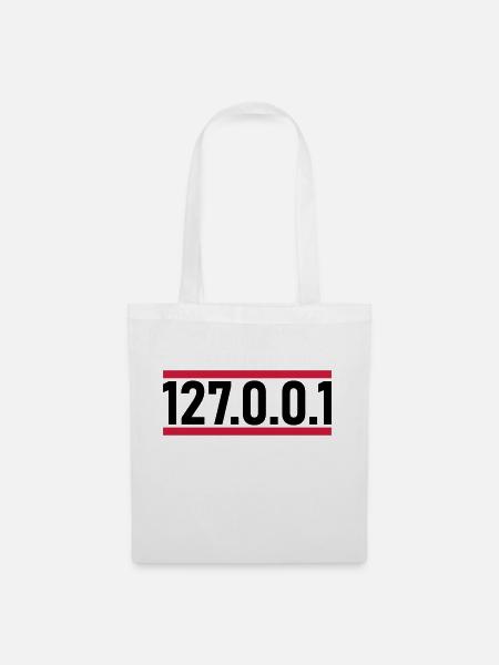 127 0 0 - Stoffbeutel - Weiß