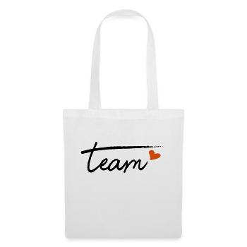 Team - Stoffbeutel - Weiß - Vorne