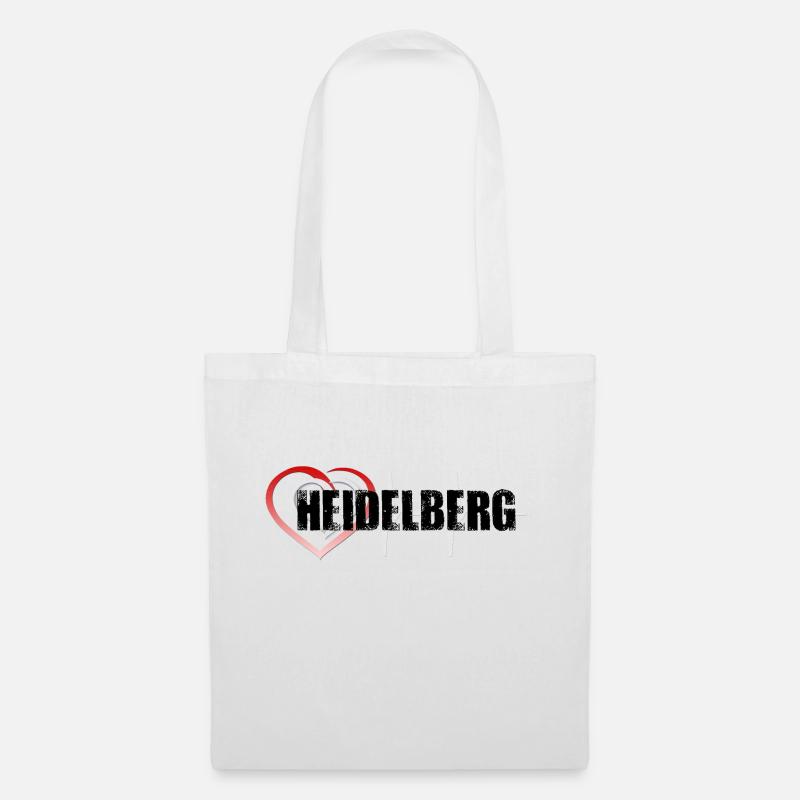 Heidelberg - Stoffbeutel - Weiß