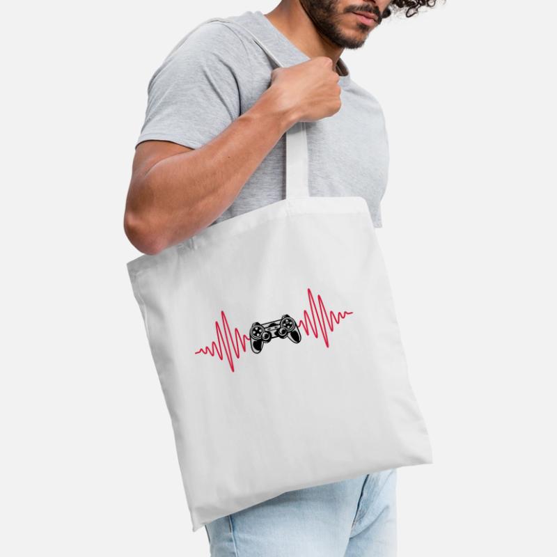 Puls Console Retro Controller Tote Bag