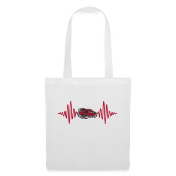 Puls Steak Grillmeister Barbecue - Sac en tissu - blanc - Devant