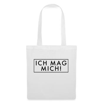 Ich mag mich - Stoffbeutel - Weiß - Vorne