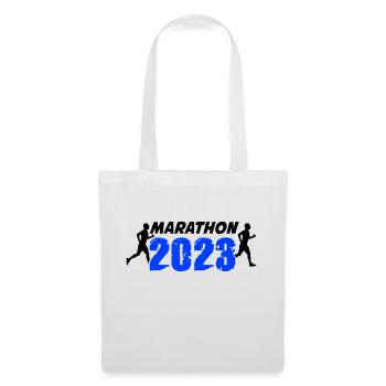 Marathon 2023 - Stoffbeutel - Weiß - Vorne