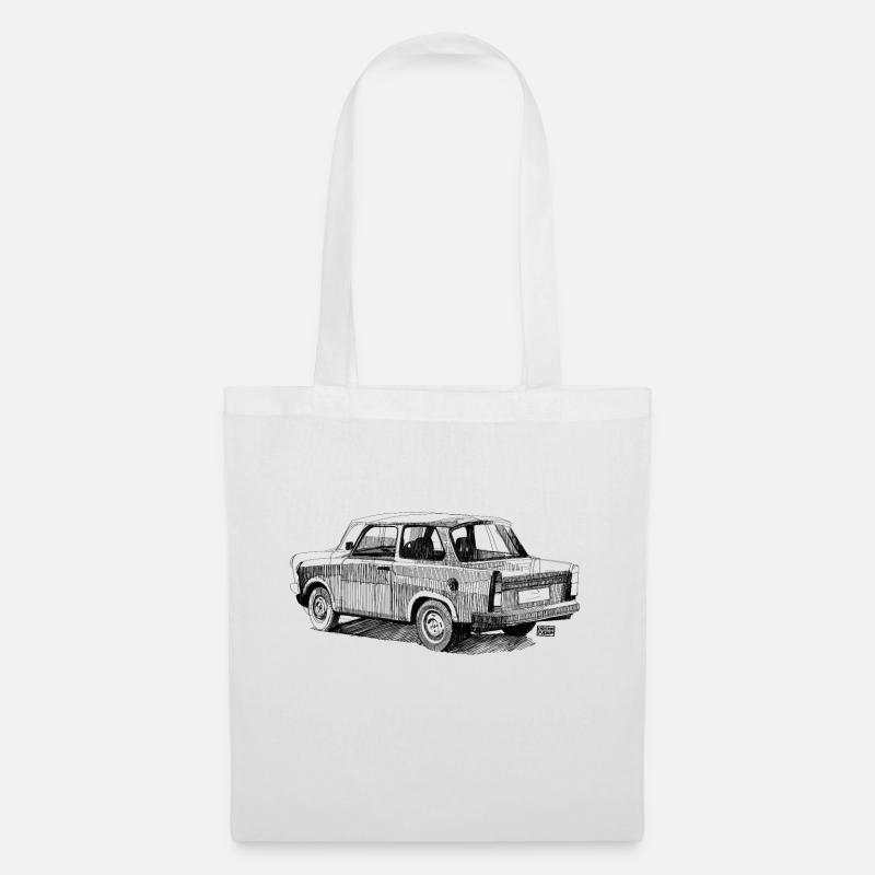 Hand-drawn - Tote Bag - white