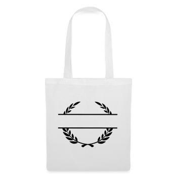 Bannière de nom Lauwerkrans - Sac en tissu - blanc - Devant