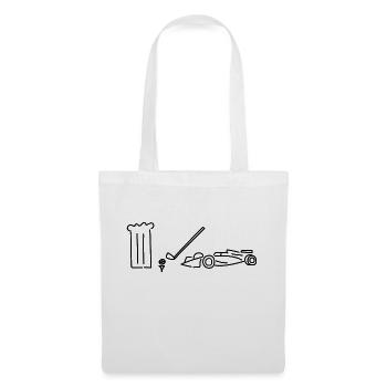 Chef Golf - Tote Bag - white - Front